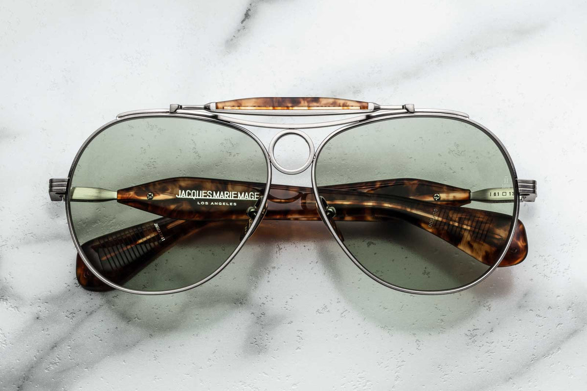 Off White Aspen Silver Mirror Stylish Black and Silver Sunglasses NWT MSRP $465 LINVO Oversized Trendy One-Piece Mirrored Lens Polarized  main image 2