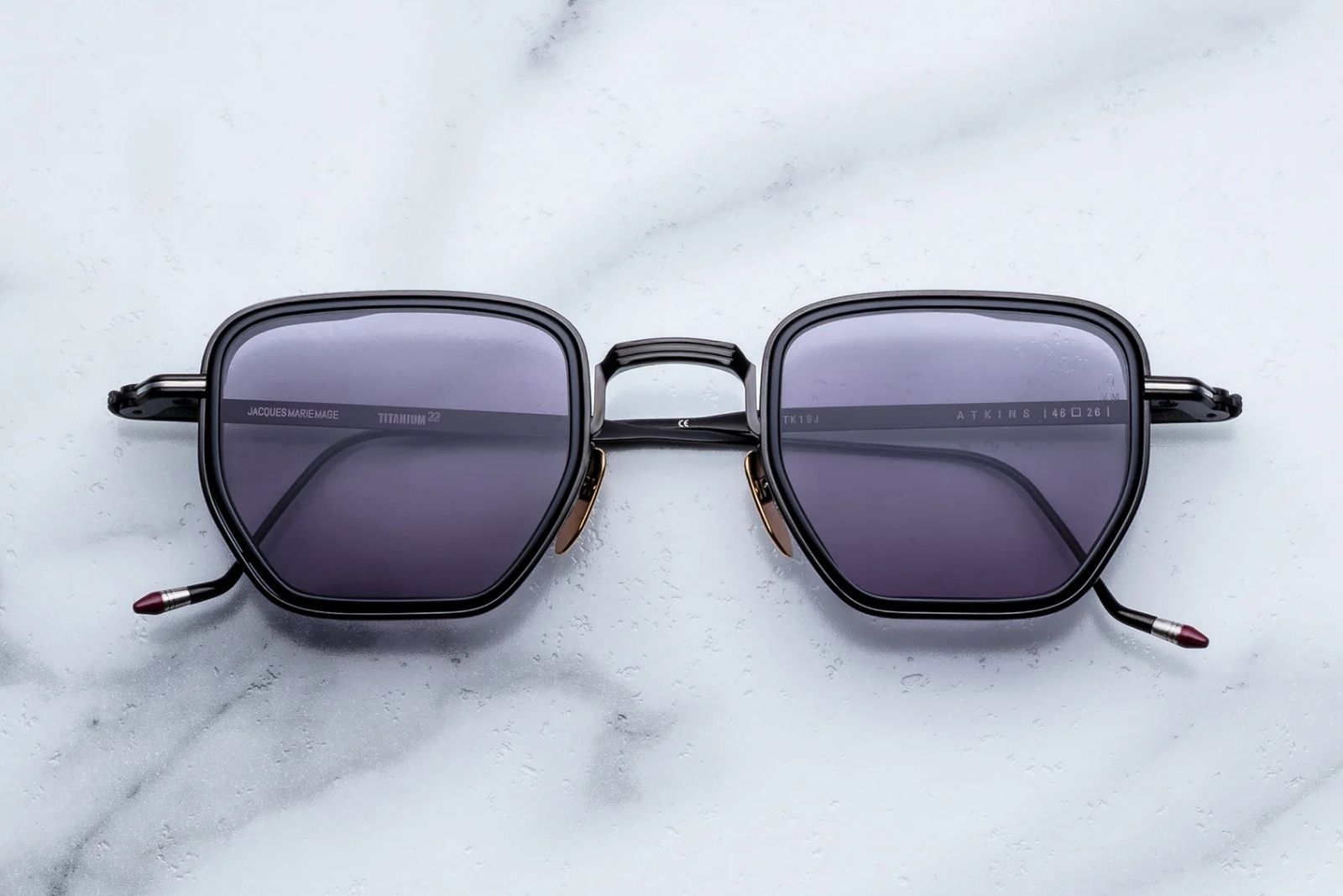 Jacques Marie Mage | Atkins in Corbeau Sunglasses - twelvesixtynine