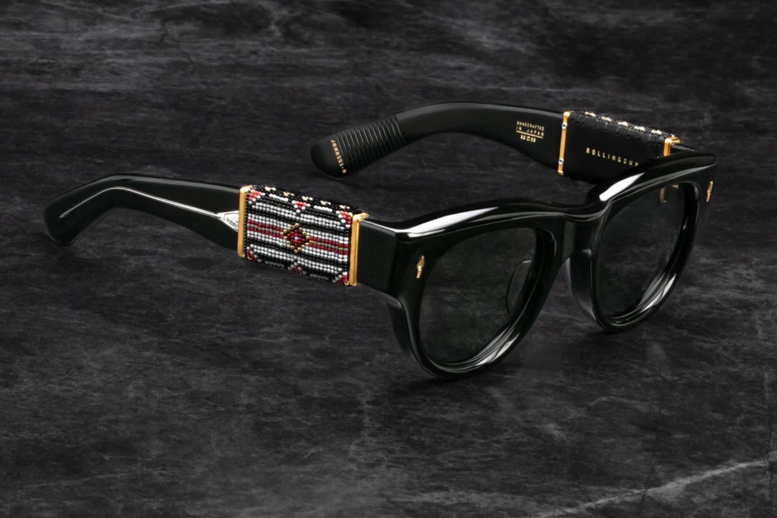 Jacques Marie Mage Beaded Rollingsun - Black 1:1 #2 Sunglasses