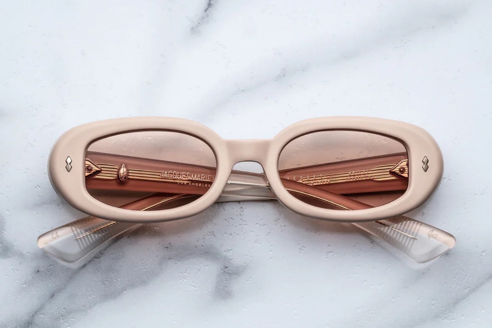 Jacques Marie Mage Besset - Dust Suede Sunglasses