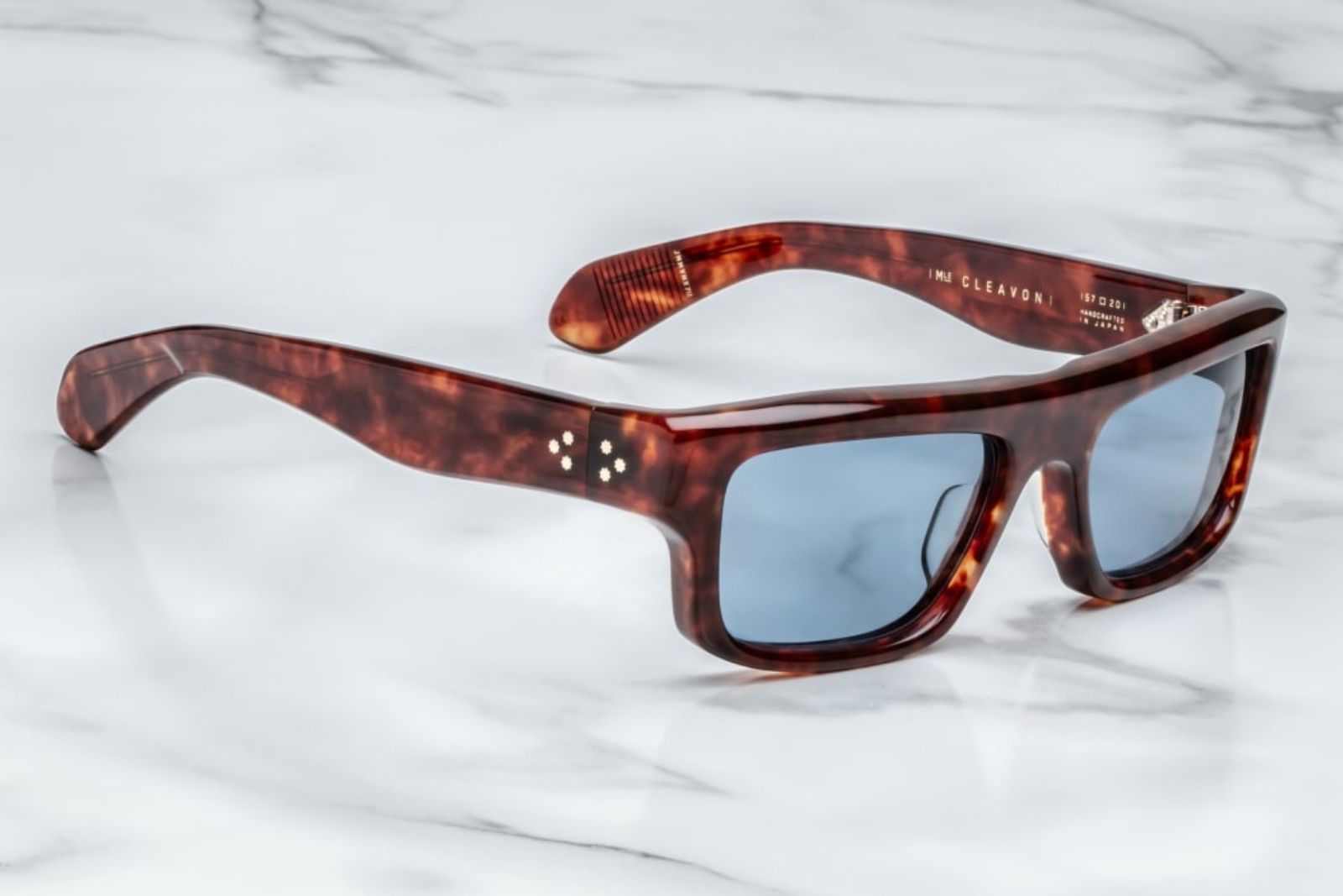 Jacques Marie Mage Cleavon 57 in Breccia Sunglasses