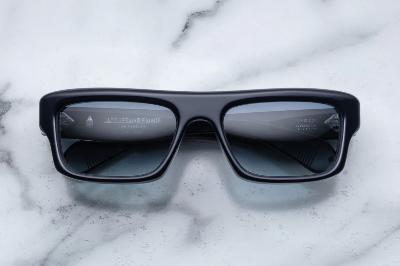 Jacques Marie Mage Cleavon 57 in Regal Sunglasses- twelvesixtynine