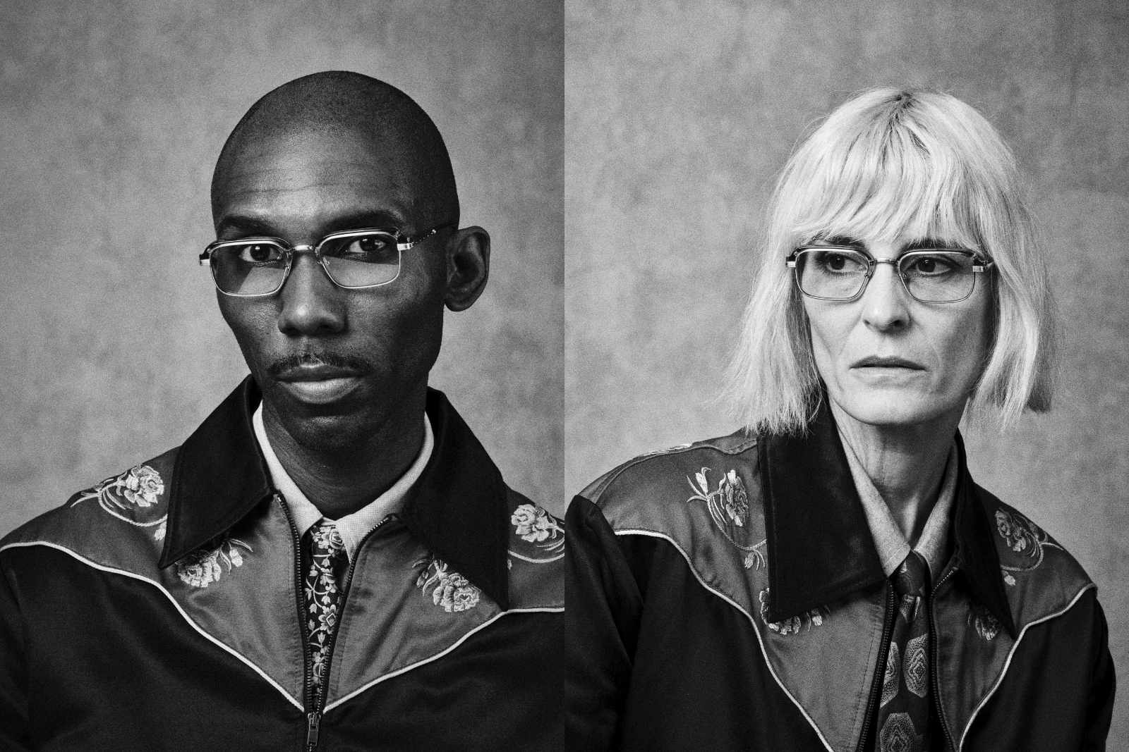 Jacques Marie Mage Comanche Eyeglasses on Model