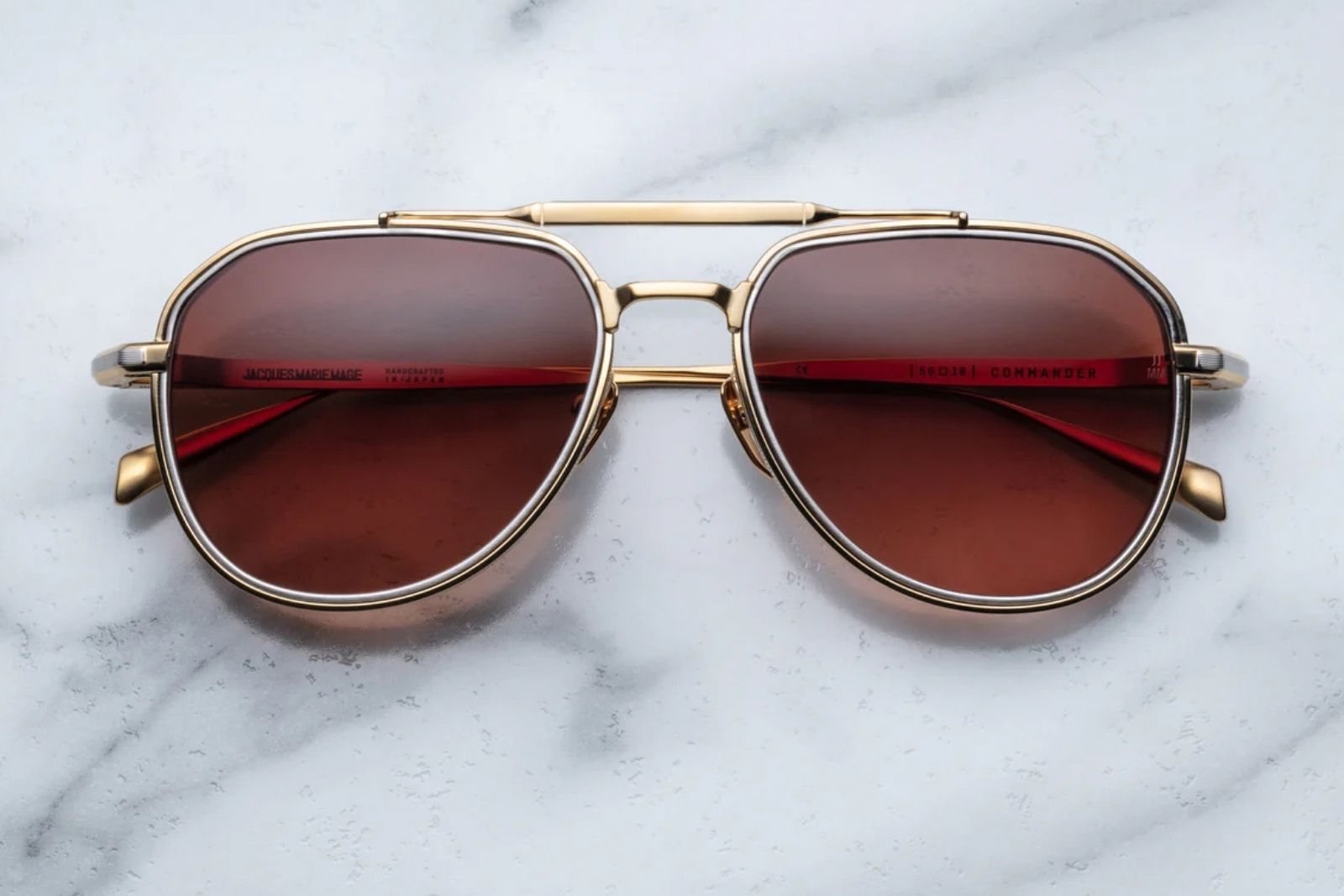 Jacques Marie Mage Commander in Roma Sunglasses twelvesixtynine