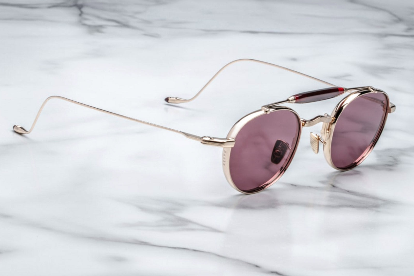 Jacques Marie Mage Dasan Champagne Sunglasses