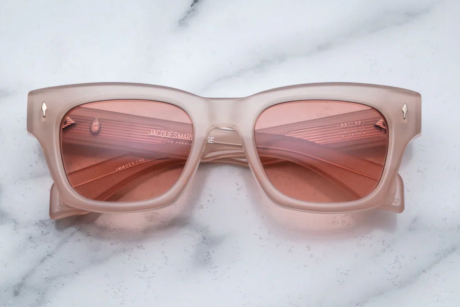 Jacques Marie Mage Dealan 53 - Pink Quartz Sunglasses