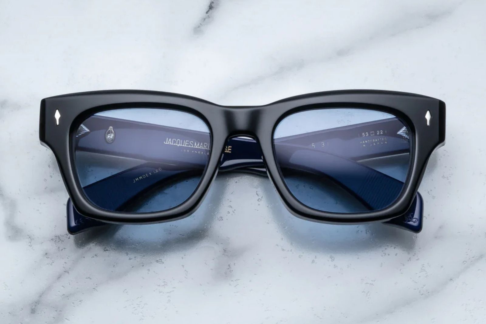 Jacques Marie Mage Dealan 53 in Seine Sunglasses twelvesixtynine