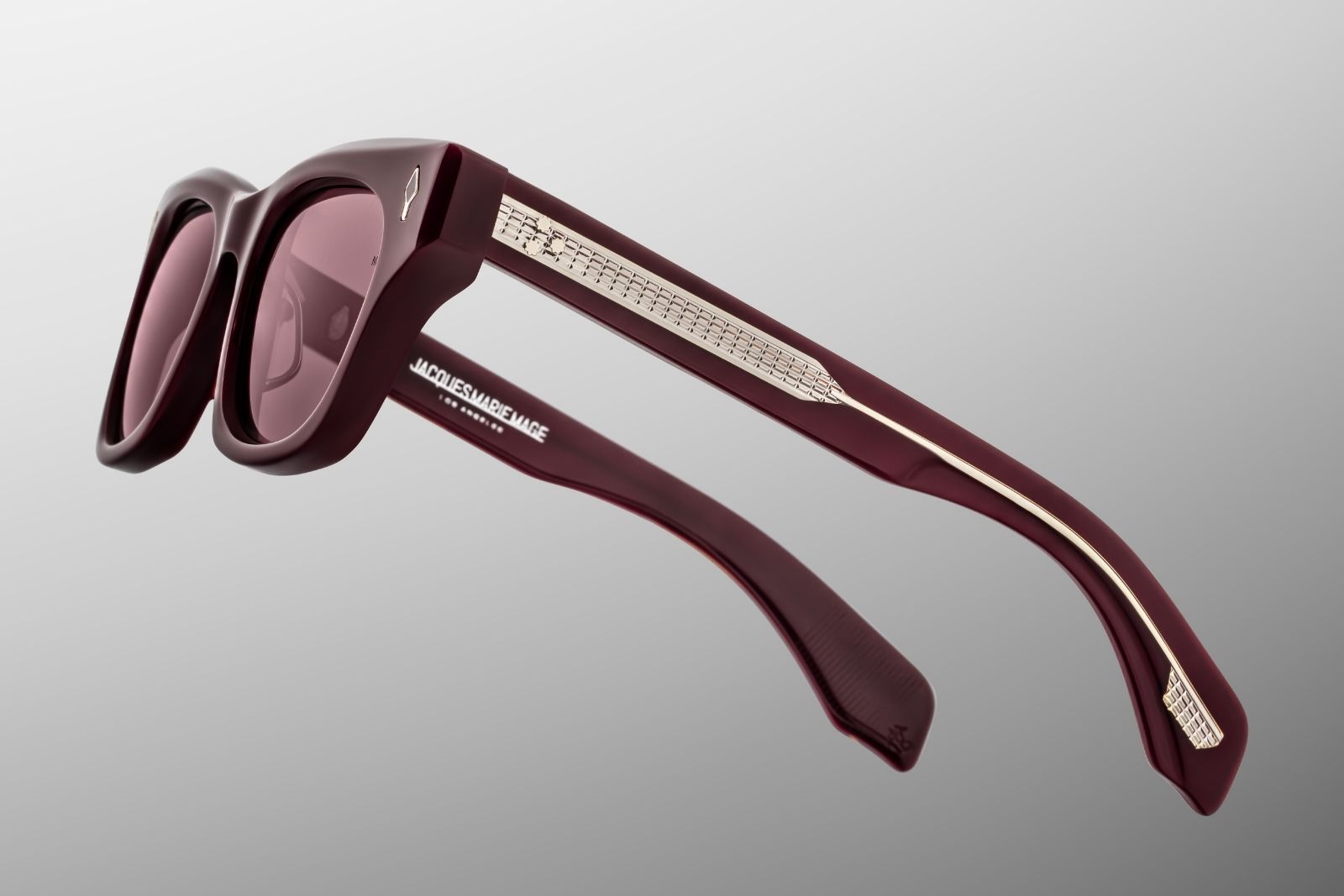Jacques Marie Mage Dealan Epoxy II - Cassis Sunglasses