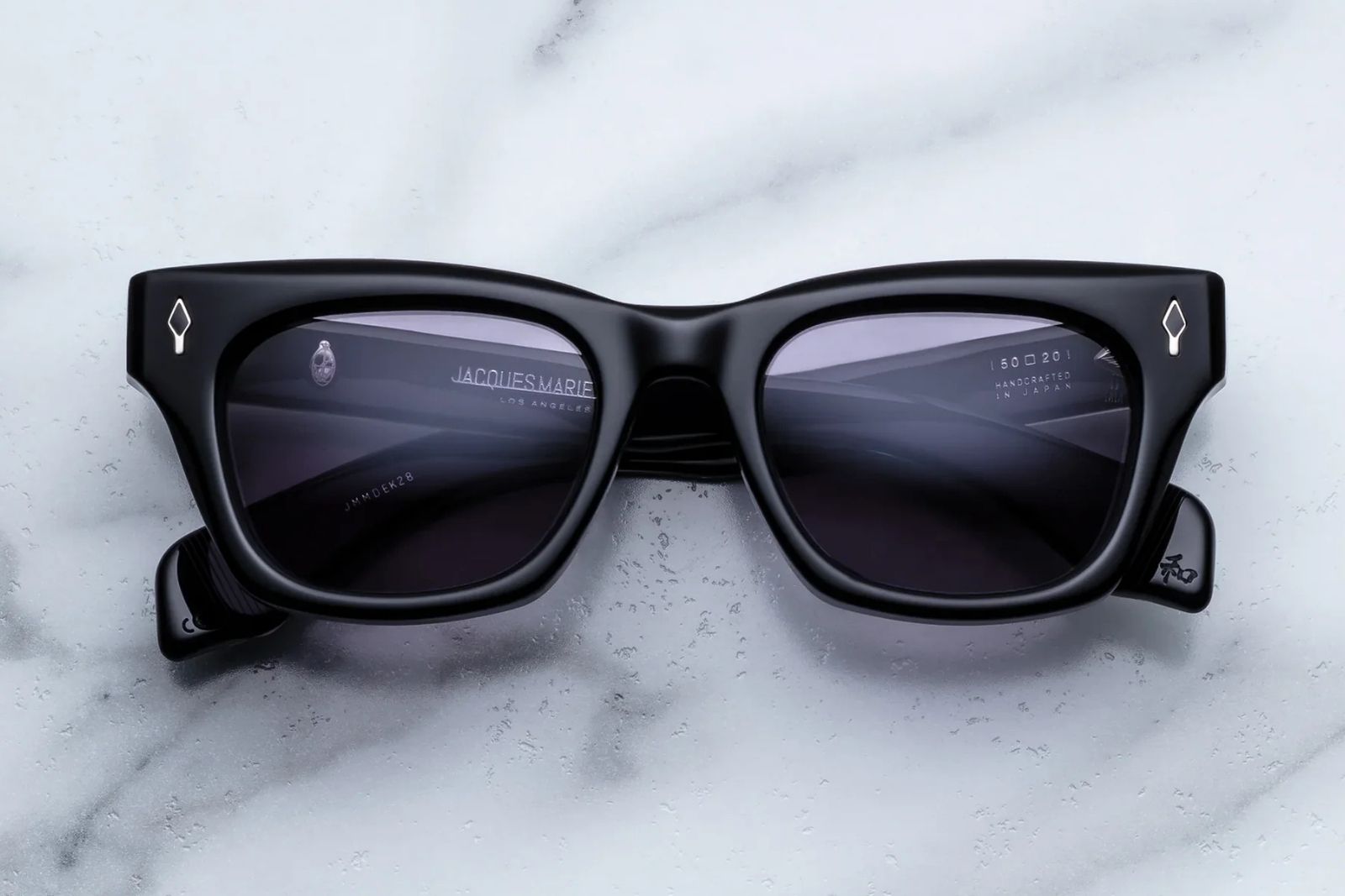 Jacques Marie Mage Dealan Epoxy II - Fumée Sunglasses