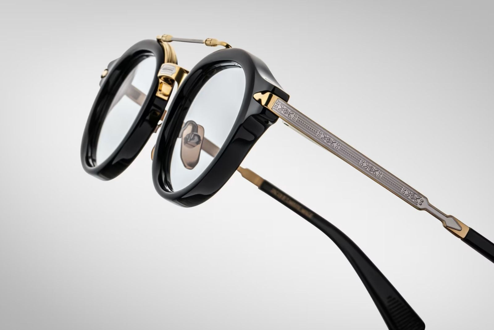 Jacques Marie Mage Delage Eyeglasses - Black