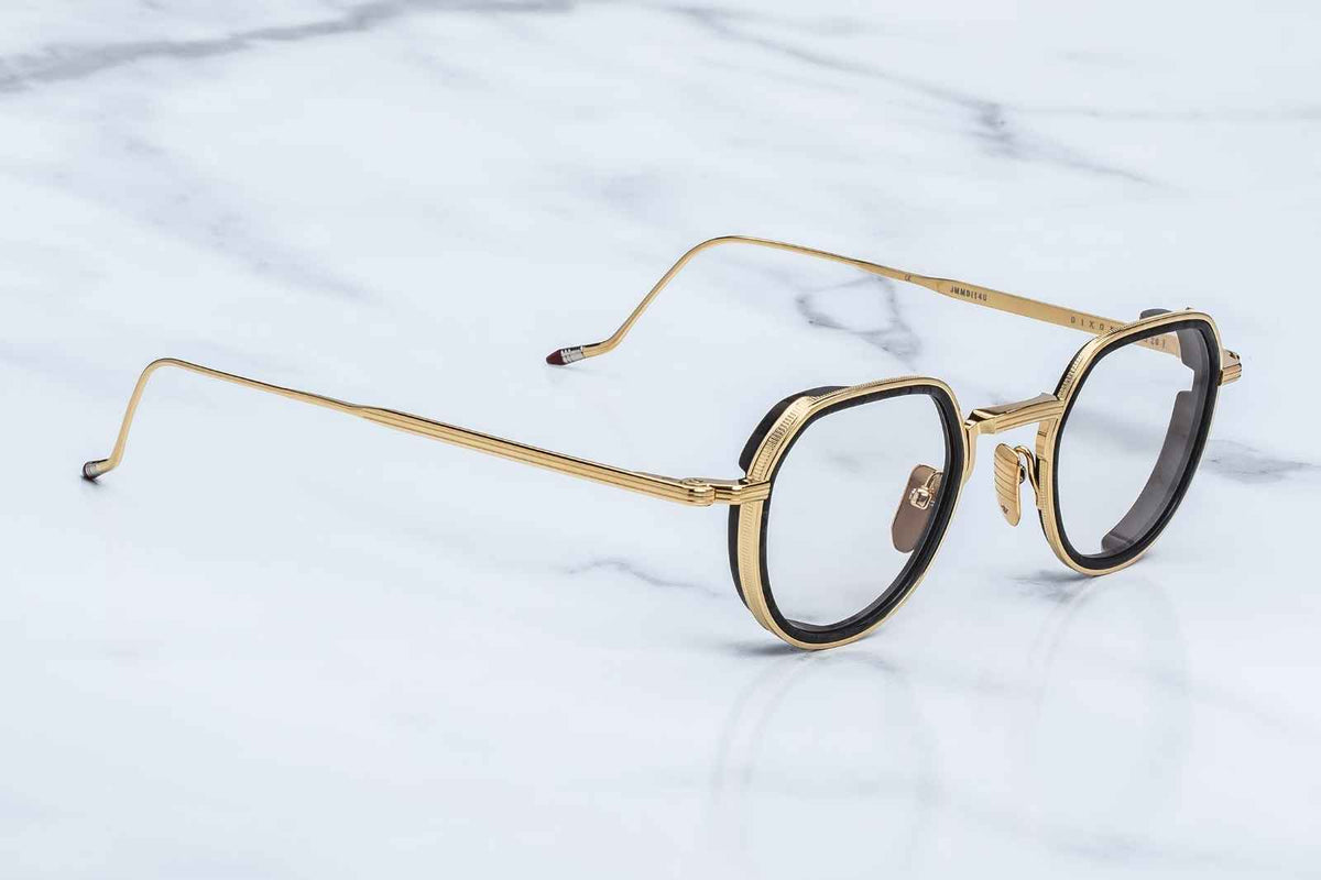 Jacques Marie Mage Dixon Eyeglasses - Ebony