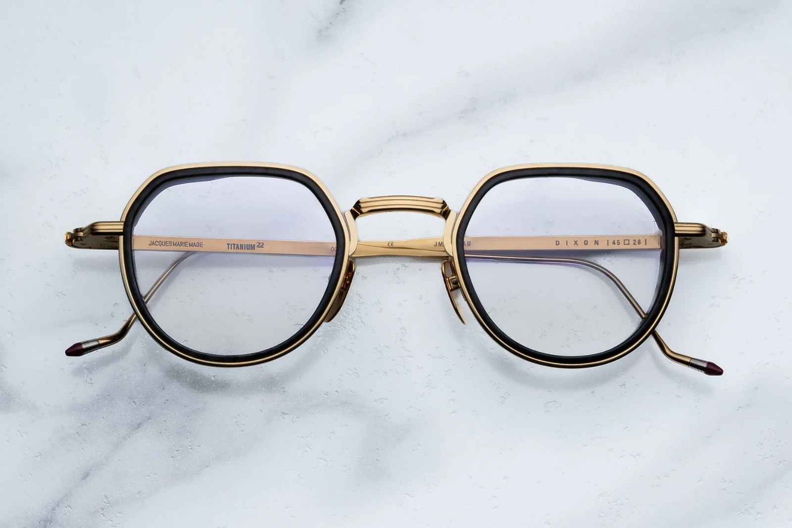 Jacques Marie Mage Dixon Eyeglasses - Ebony