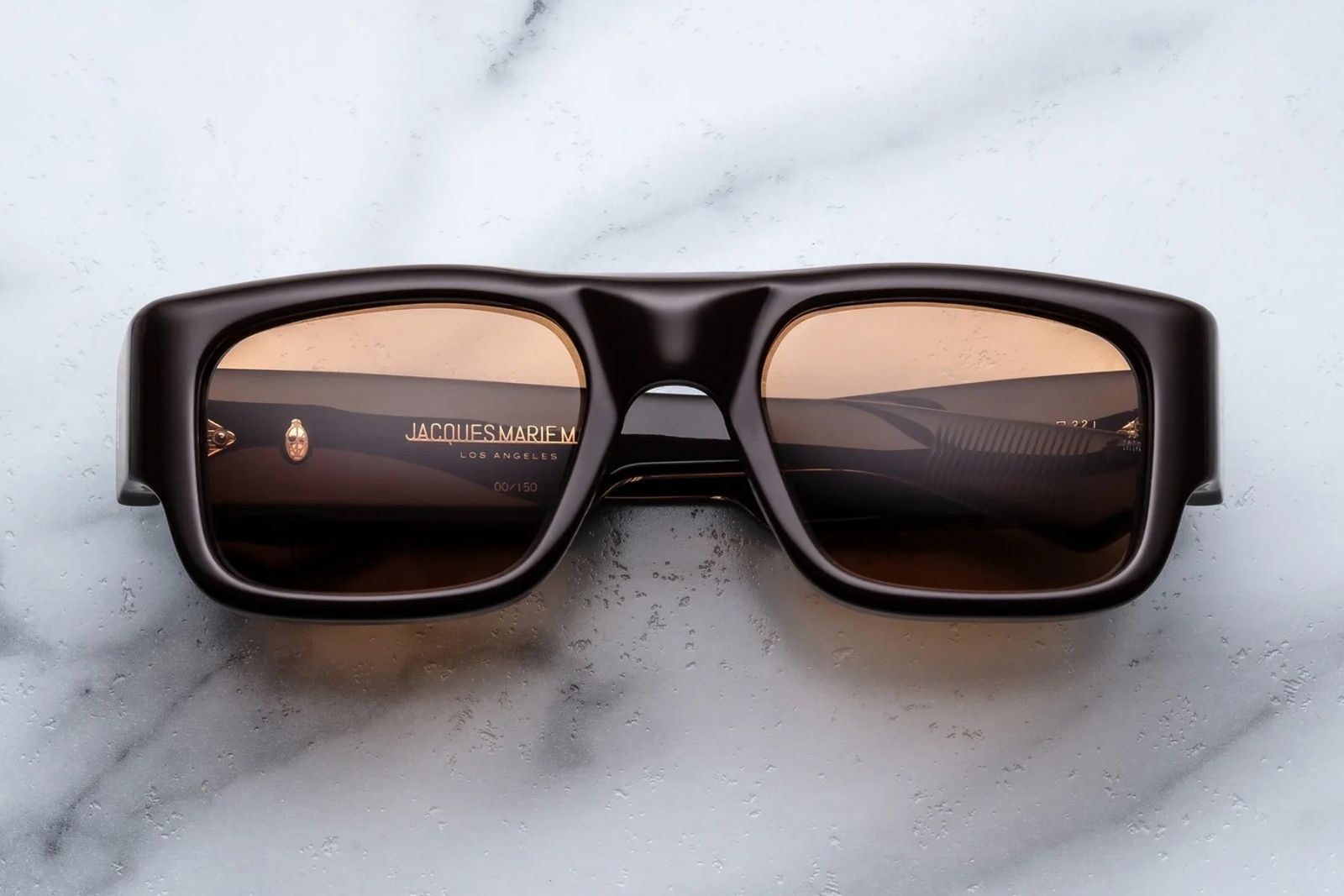 Jacques Marie Mage Donat Walnut Sunglasses