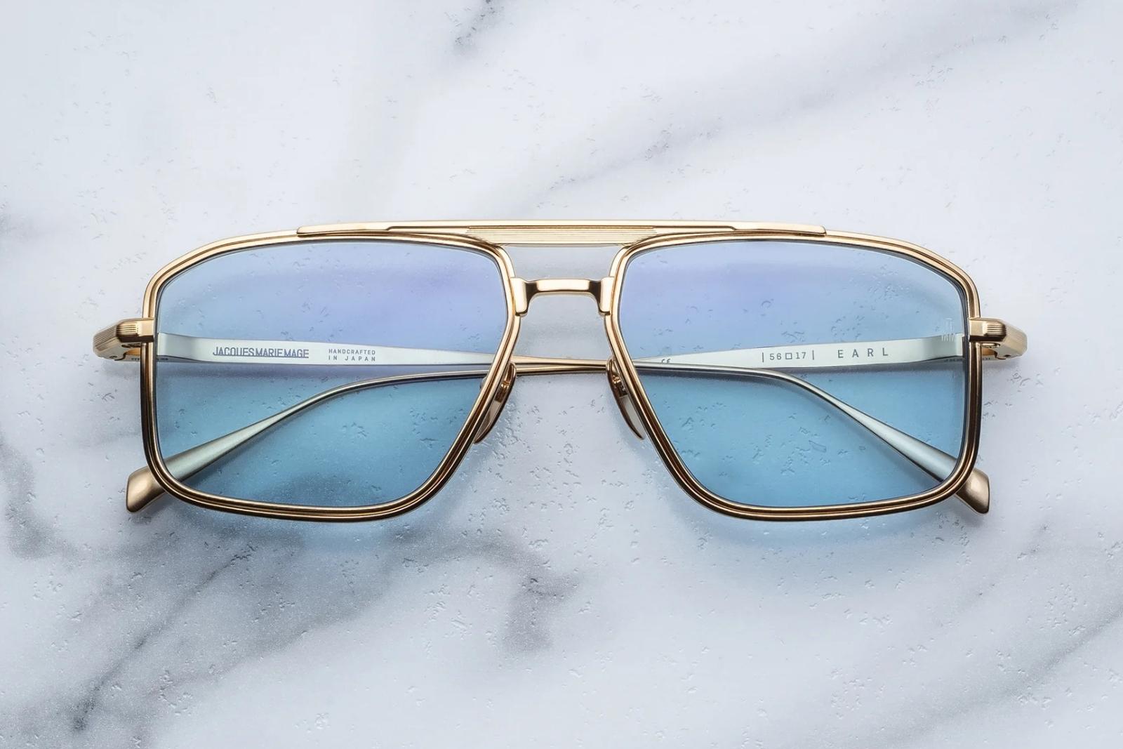 ✨未使用✨JACQUES MARIE MAGE ゴールドシルバー サングラス Jacques Marie Mage | Earl in Ciel Sunglasses - twelvesixtynine