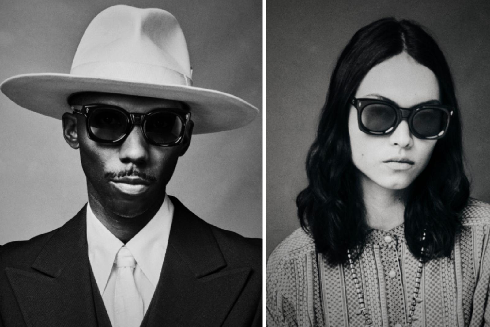 Jacques Marie Mage Elmyr Sunglasses on Model