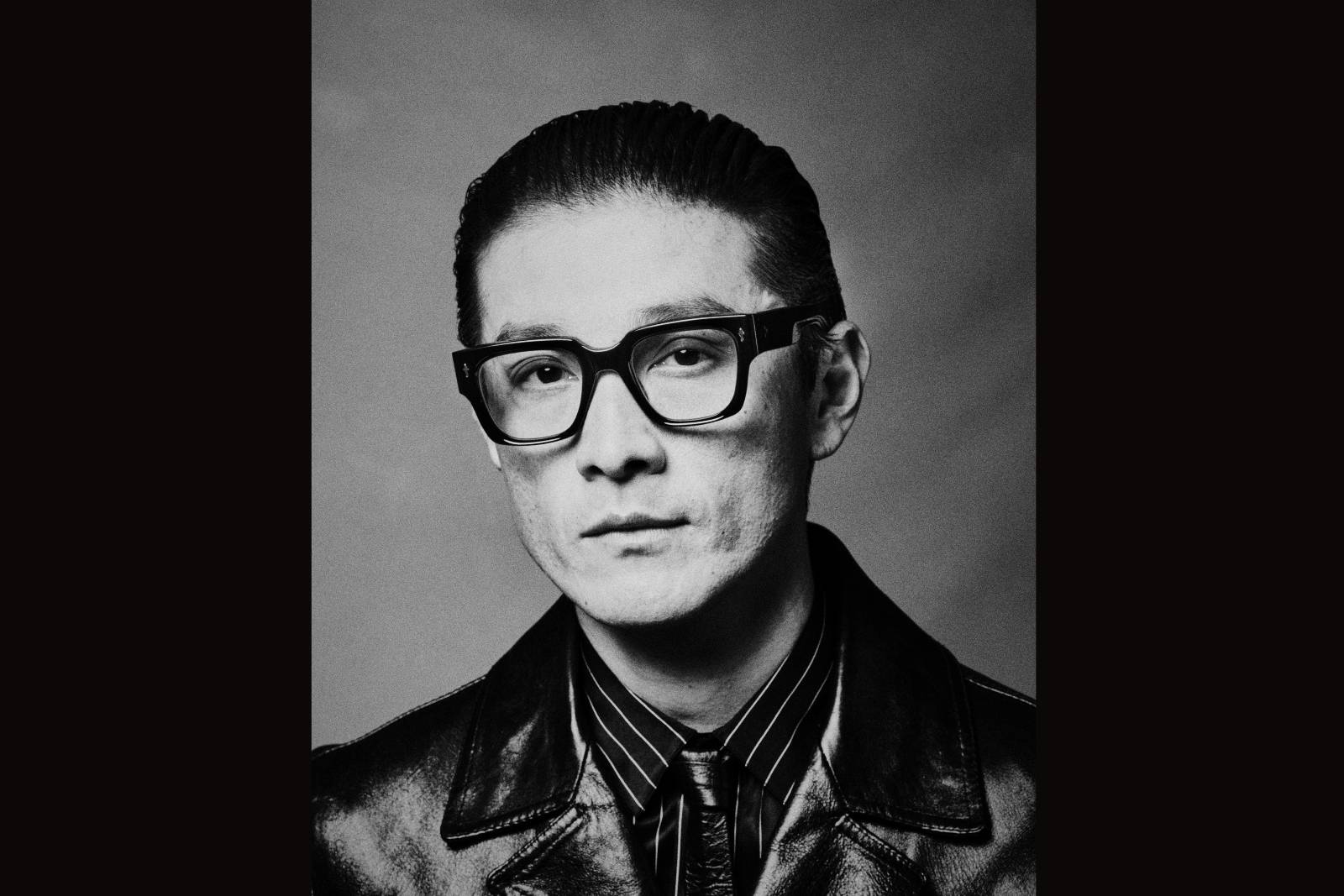 Jacques Marie Mage Enzo Eyeglasses on Model