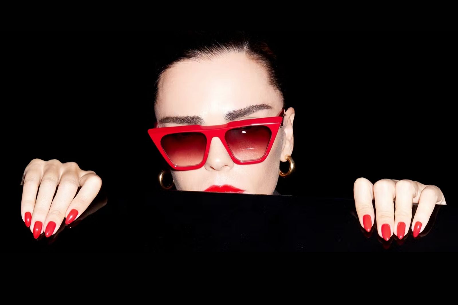 Jacques Marie Mage x Evangelie Smyrniotaki - Eva - Ruby Sunglasses