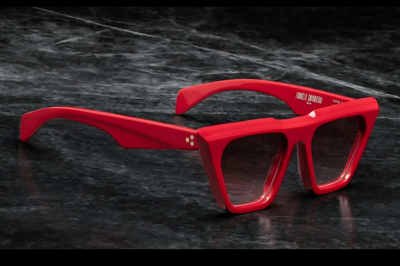 Jacques Marie Mage x Evangelie Smyrniotaki - Eva - Ruby Sunglasses