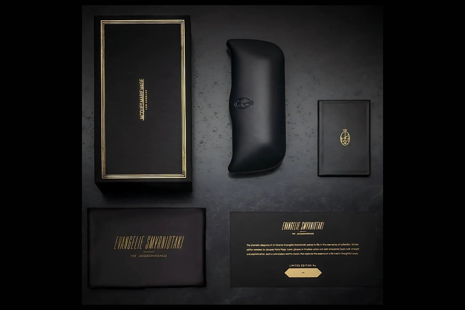 Jacques Marie Mage x Evangelie Smyrniotaki Packaging