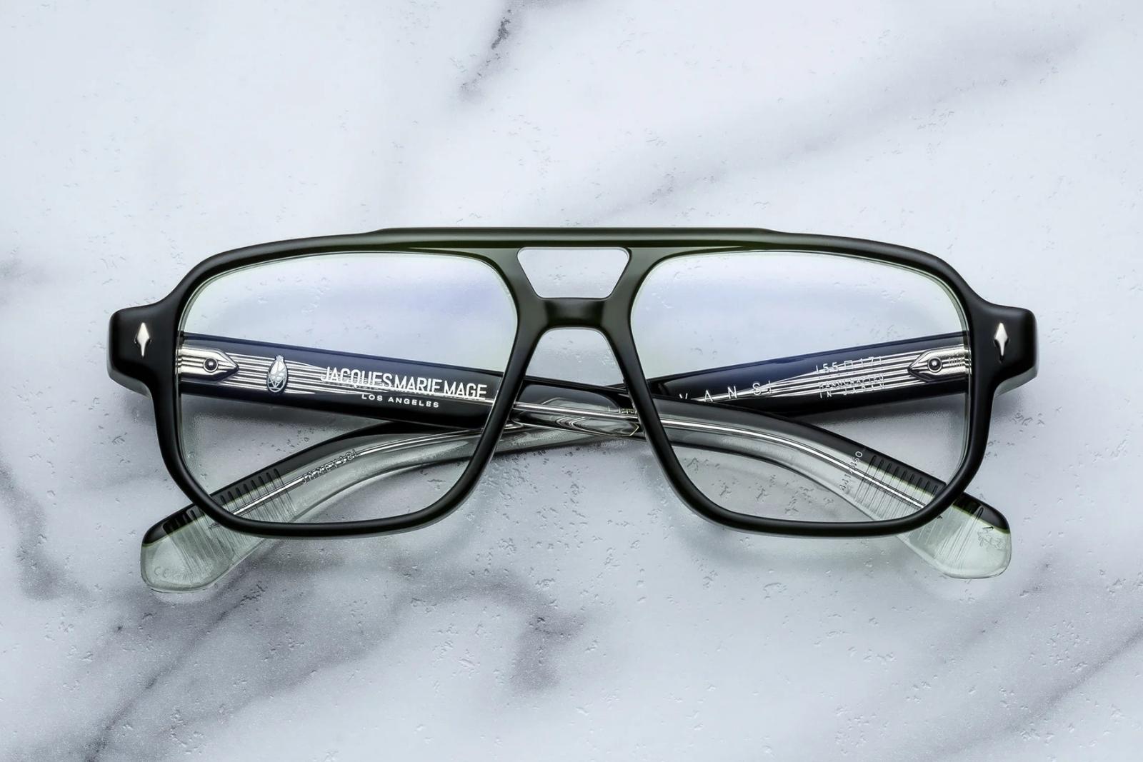 Jacques Marie Mage Evans Eyeglasses - Borneo