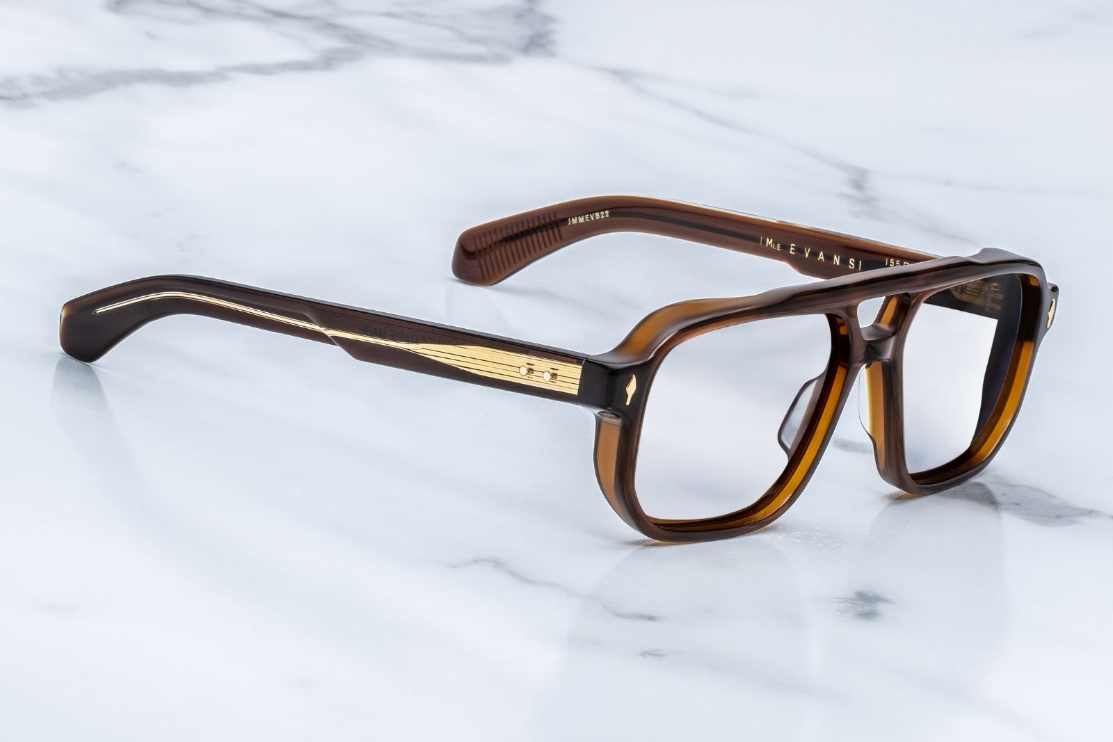 Jacques Marie Mage Evans Eyeglasses - Café