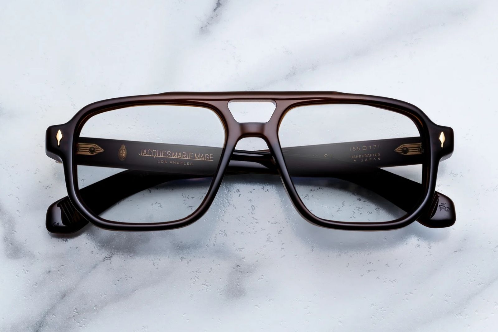 Jacques Marie Mage Evans Eyeglasses - Café
