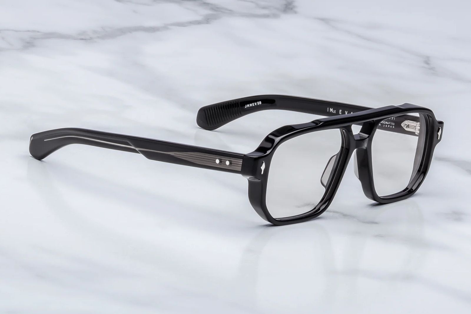 Jacques Marie Mage Evans Eyeglasses - Raven