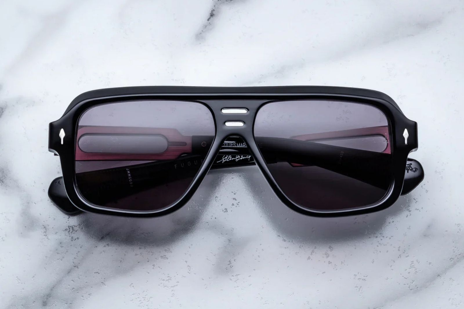 Jacques Marie Mage x Glenn Gloude - Fugue - Black Sunglasses