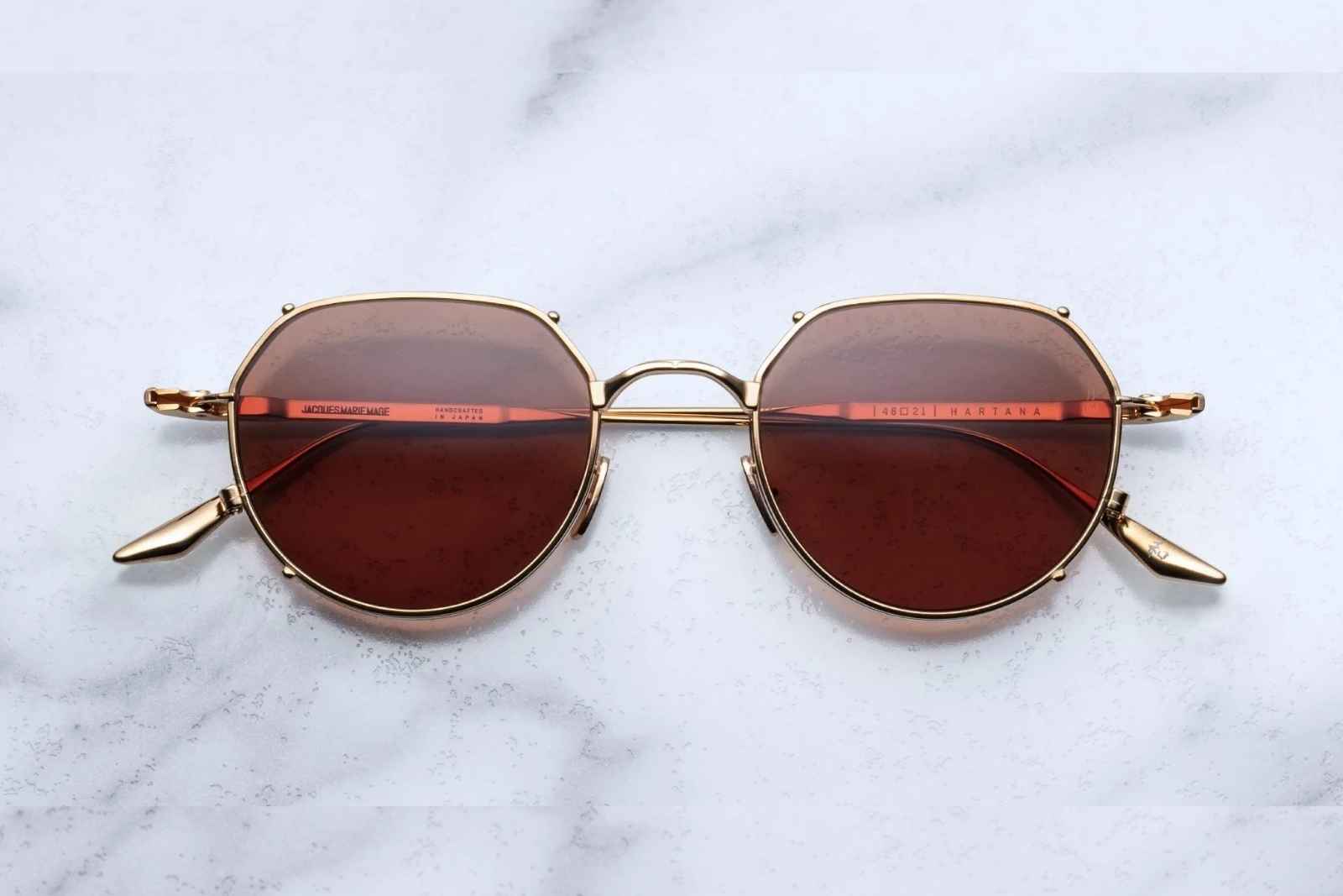 Jacques Marie Mage Hartana - Gold Sunglasses