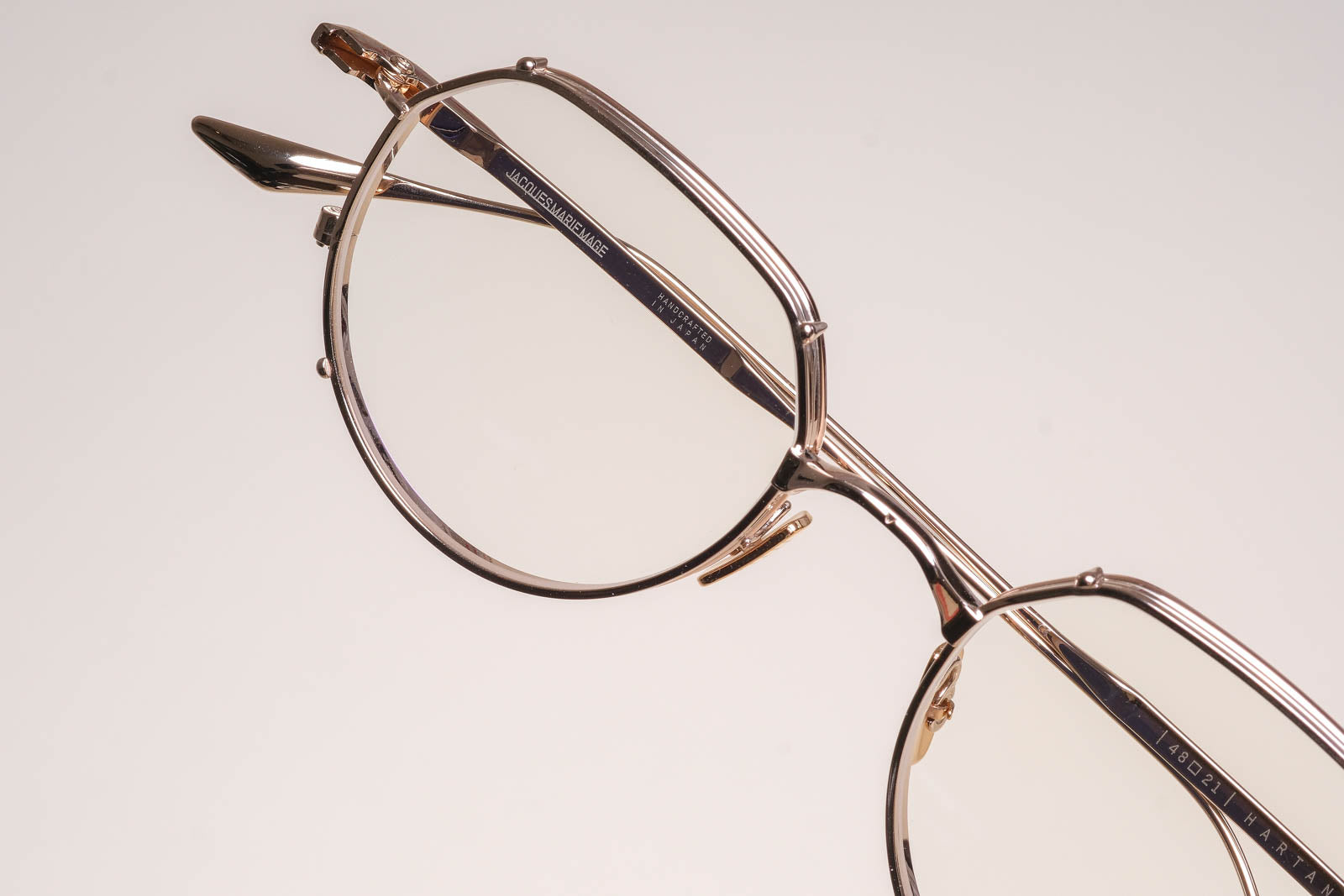 Jacques Marie Mage Hartana rose gold eyeglasses