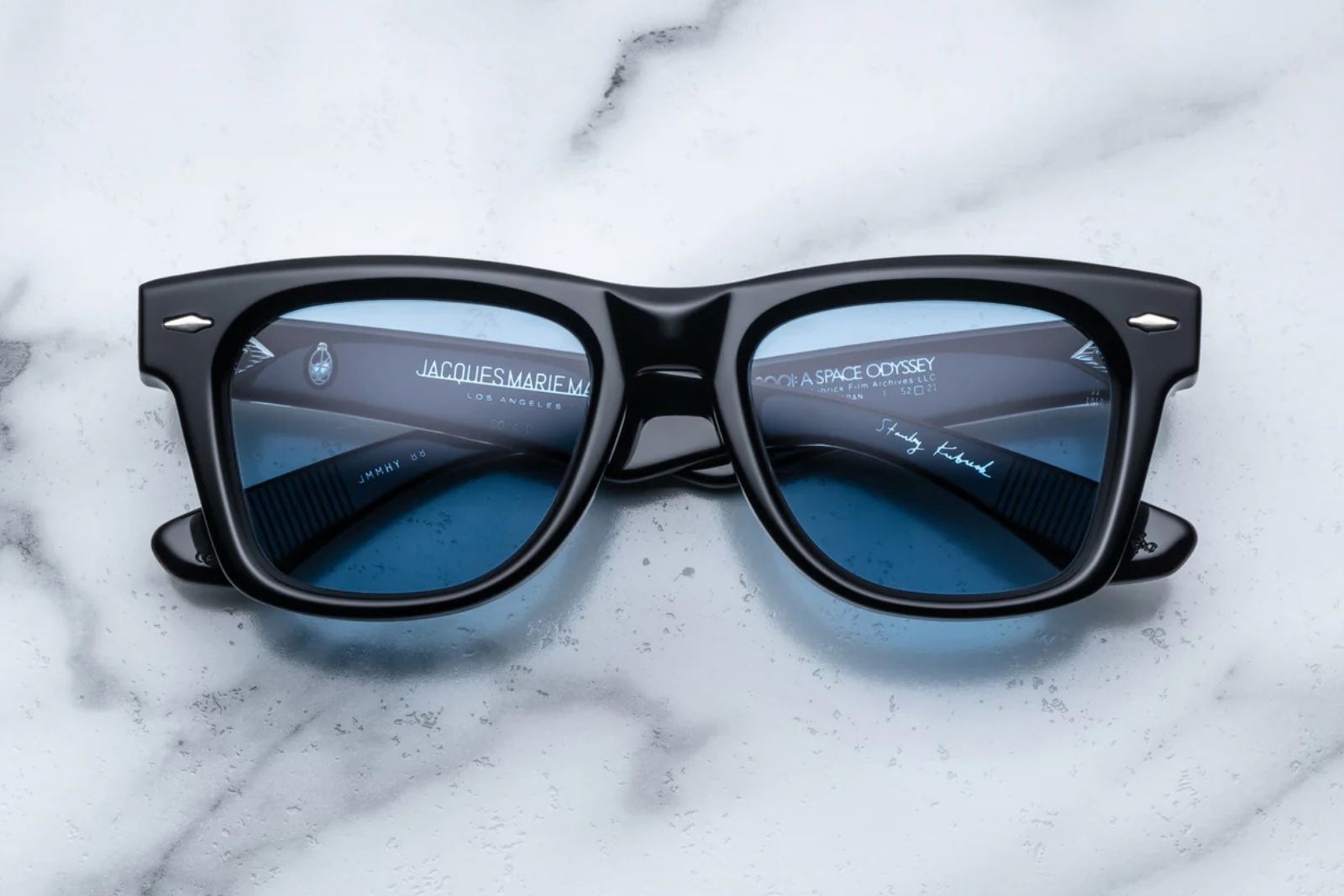 Jacques Marie Mage Heywood Sunglasses in Black