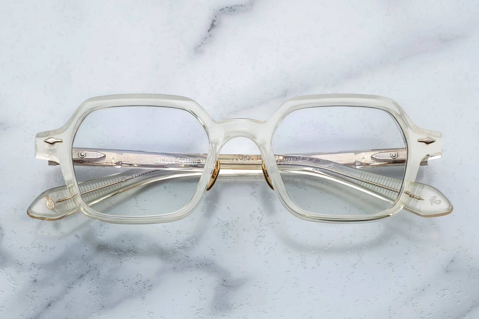 Jacques Marie Mage Holden Eyeglasses - Brut