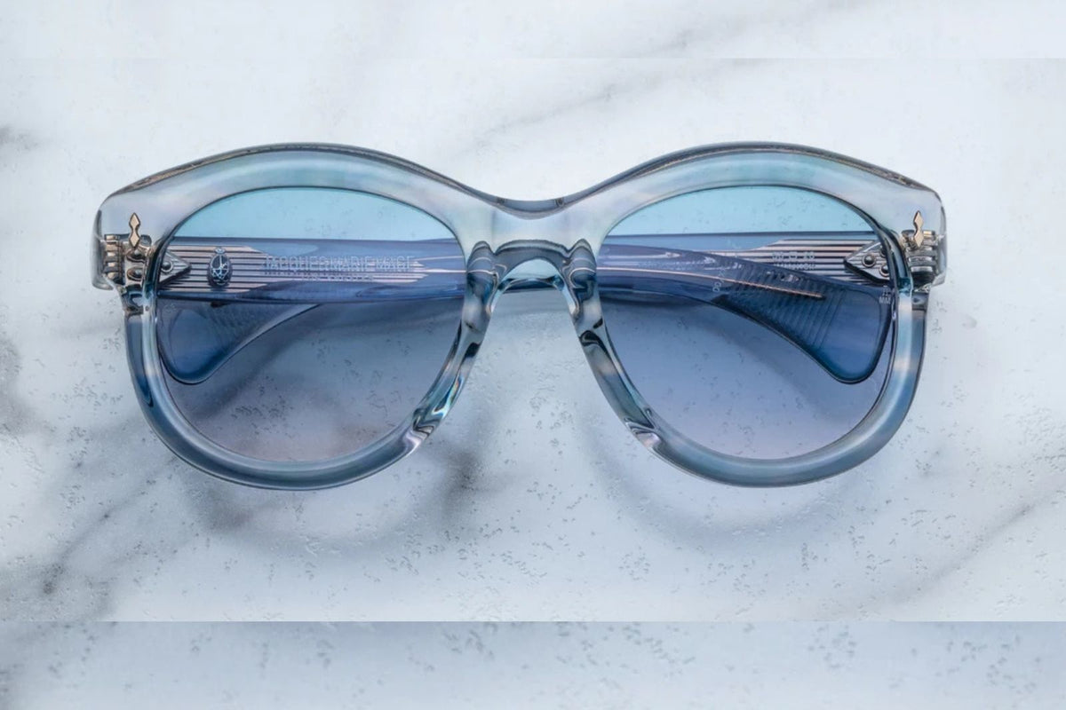 Jacques Marie Mage Jennie glasses Jacques Marie Mage | Jennie in Pampas Sunglasses  main image 4