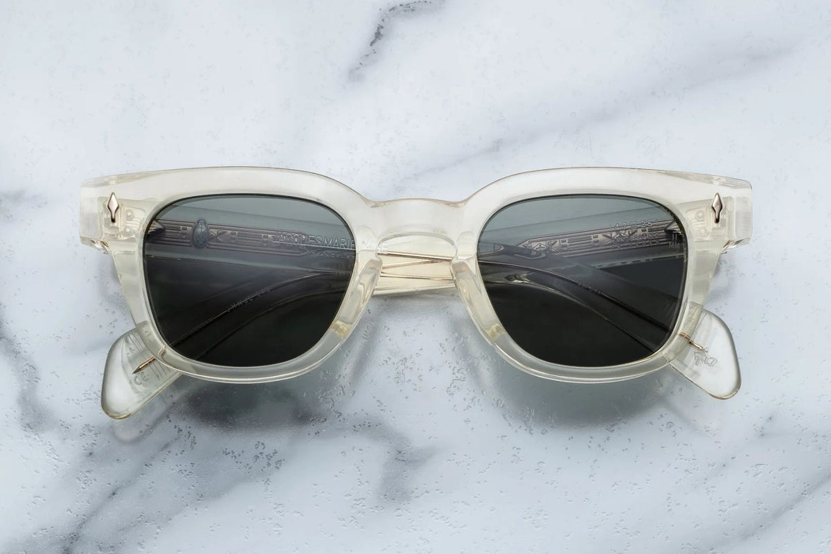Jacques Marie Mage | Julien Sunglasses in Brut - twelvesixtynine