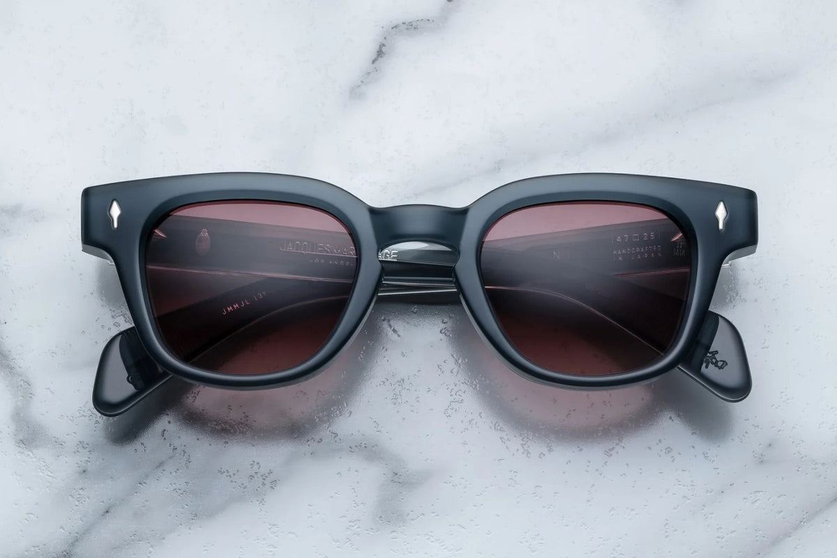 Jacques Marie Mage | Julien Sunglasses in Mink - twelvesixtynine