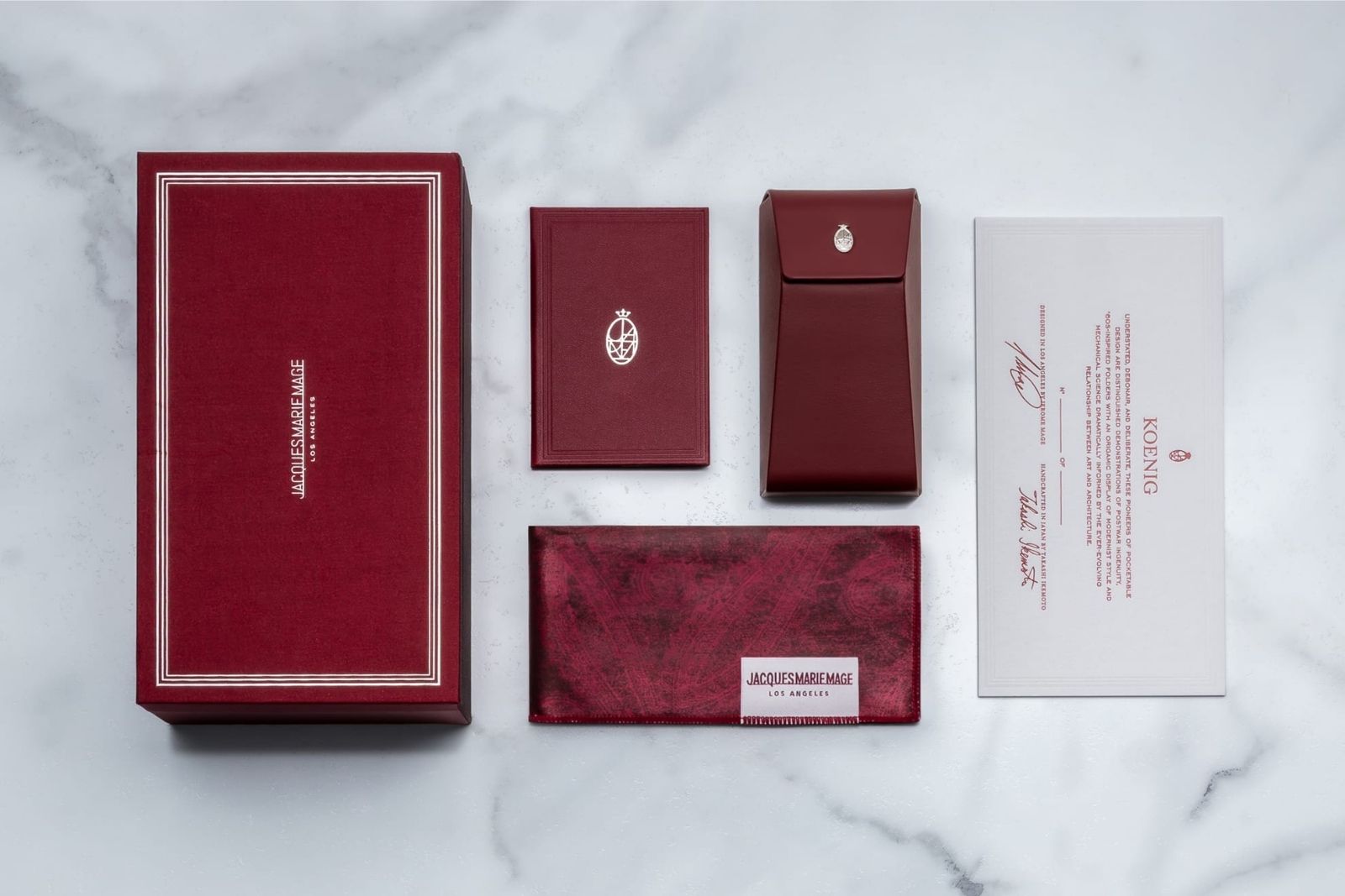 Jacques Marie Mage Koenig Sunglasses Packaging
