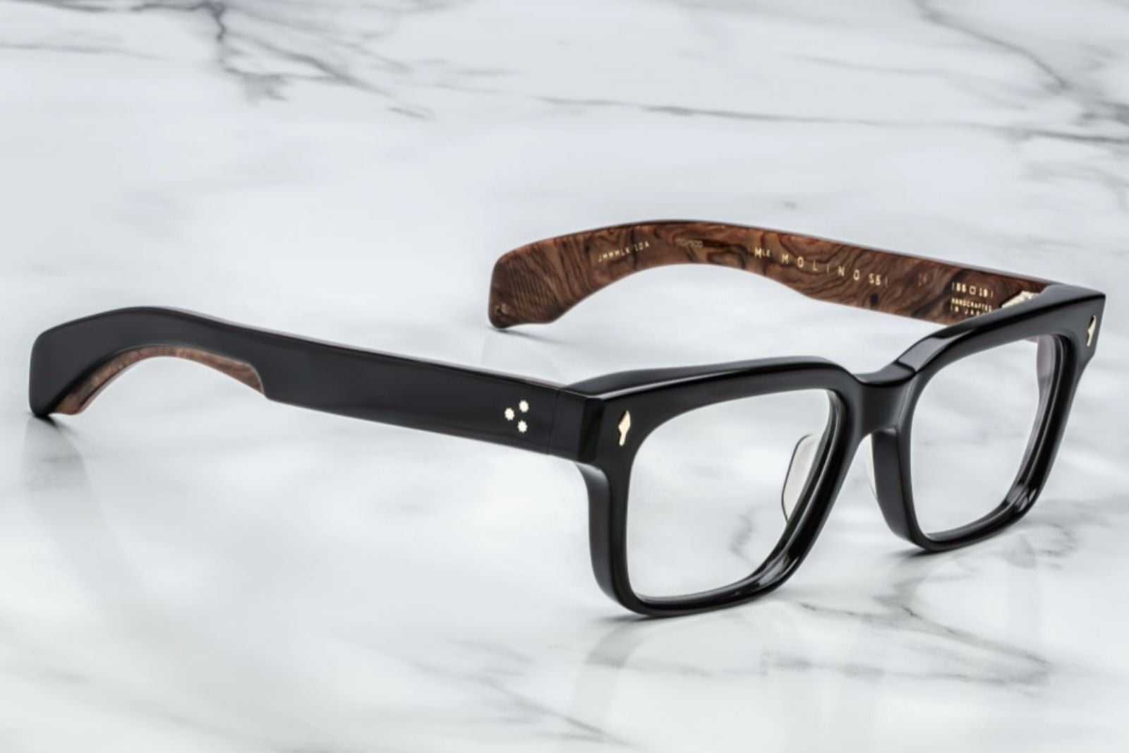 Jacques Marie Mage Molino 55 Eyeglasses in Noir X