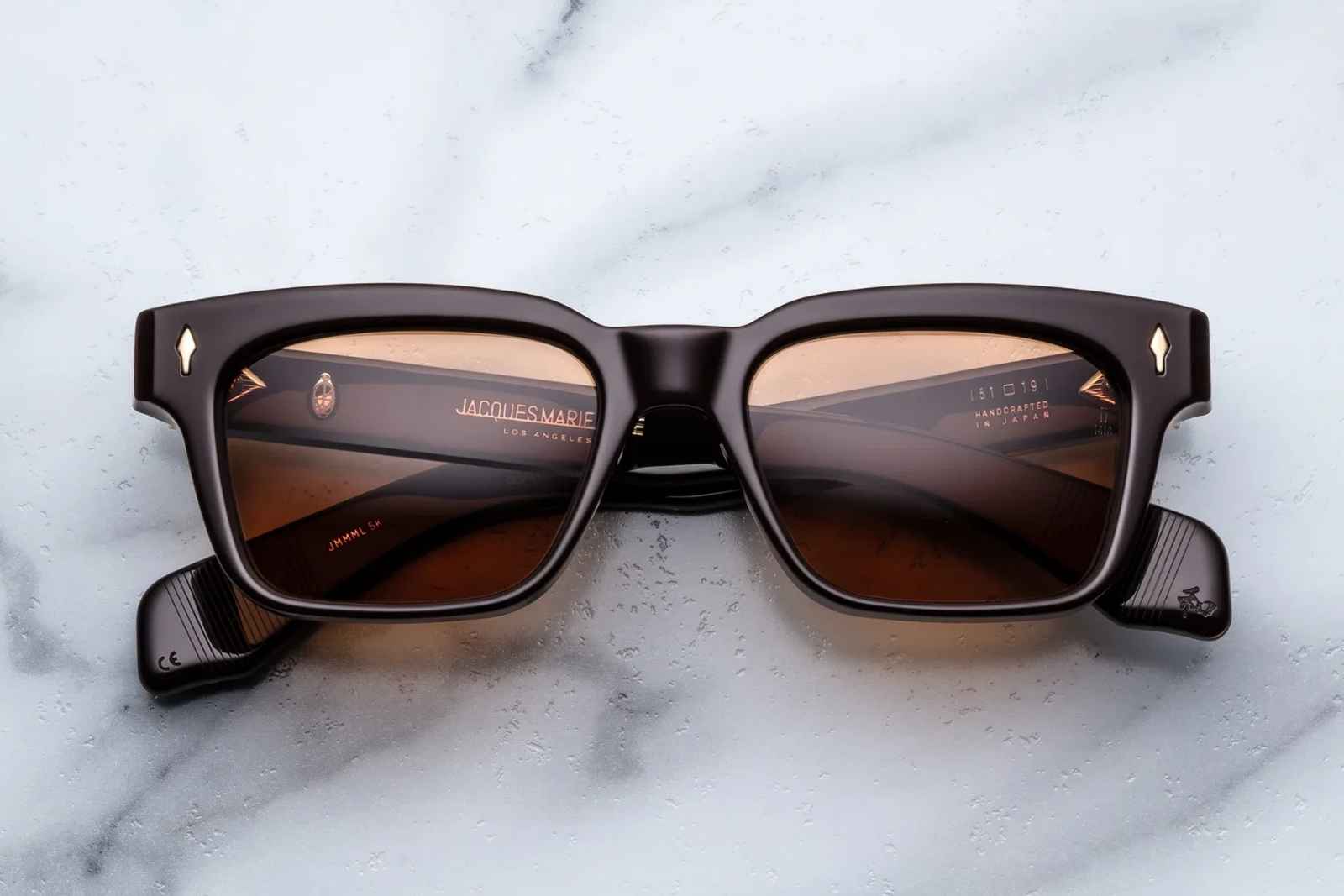 Jacques Marie Mage Molino - Walnut Sunglasses
