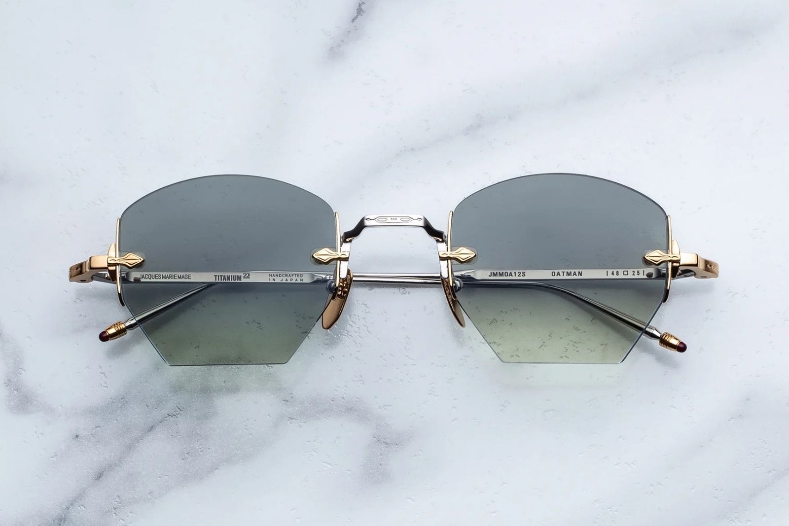 Jacques Marie Mage | Oatman in Electrum Sunglasses- twelvesixtynine