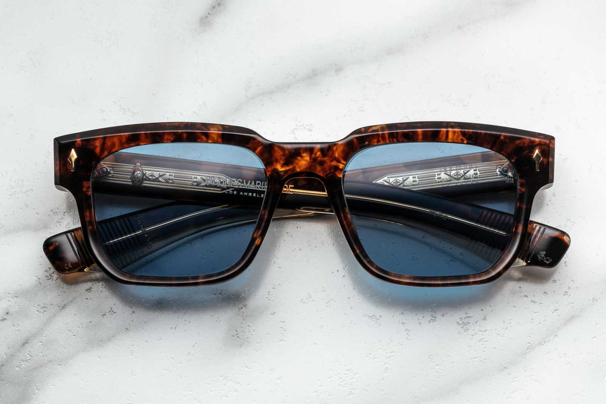 Jacques Marie Mage | Plaza in Argyle Sunglasses - twelvesixtynine