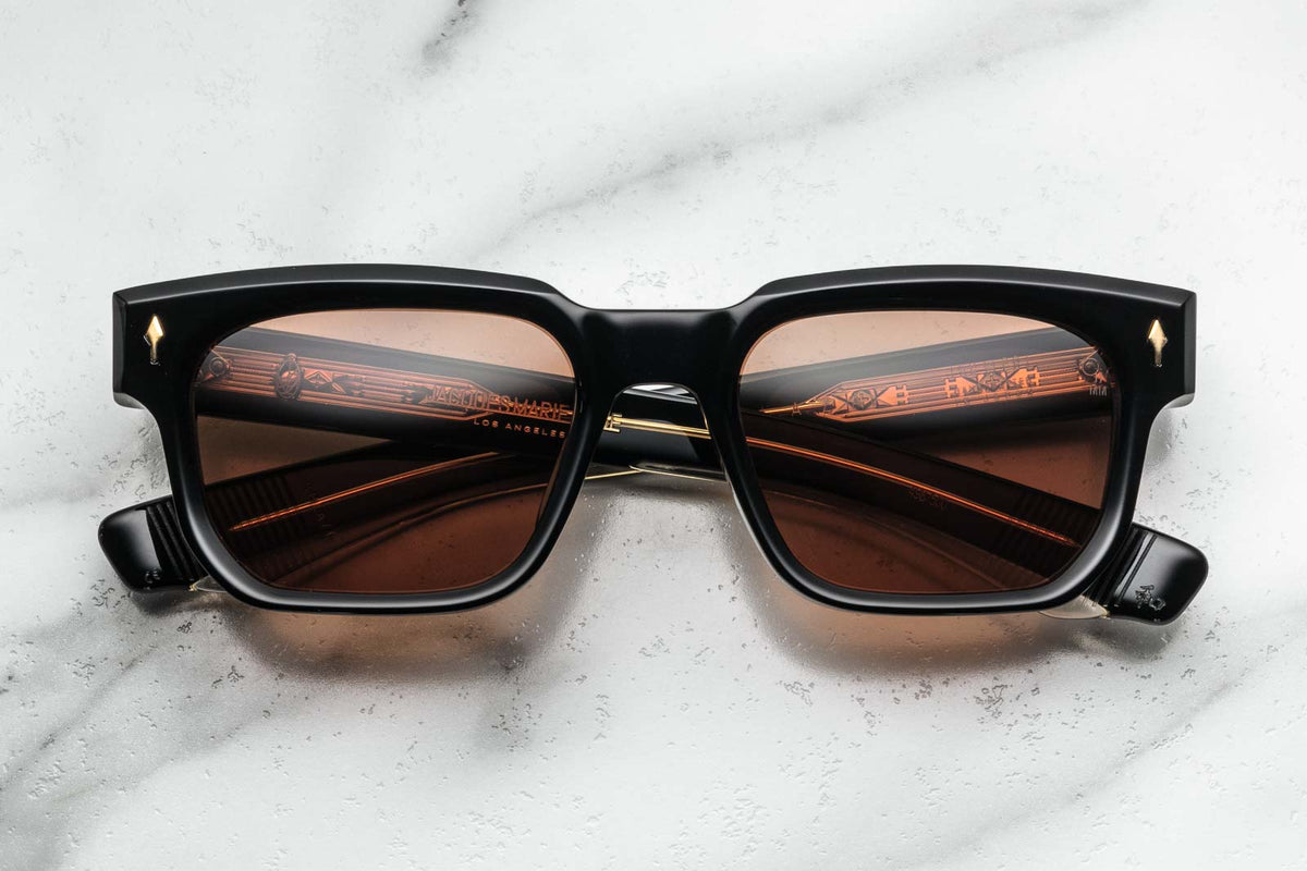Jacques Marie Mage | Plaza in Beluga Sunglasses - twelvesixtynine