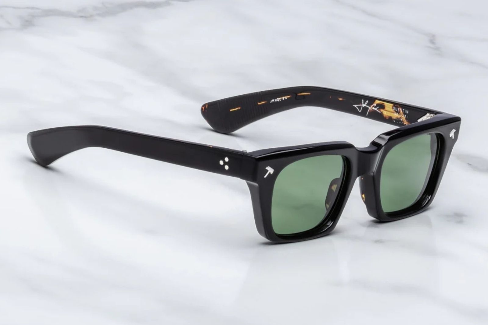 Jacques Marie Mage x Johnny Cash - Quentin - Noir 9 Sunglasses