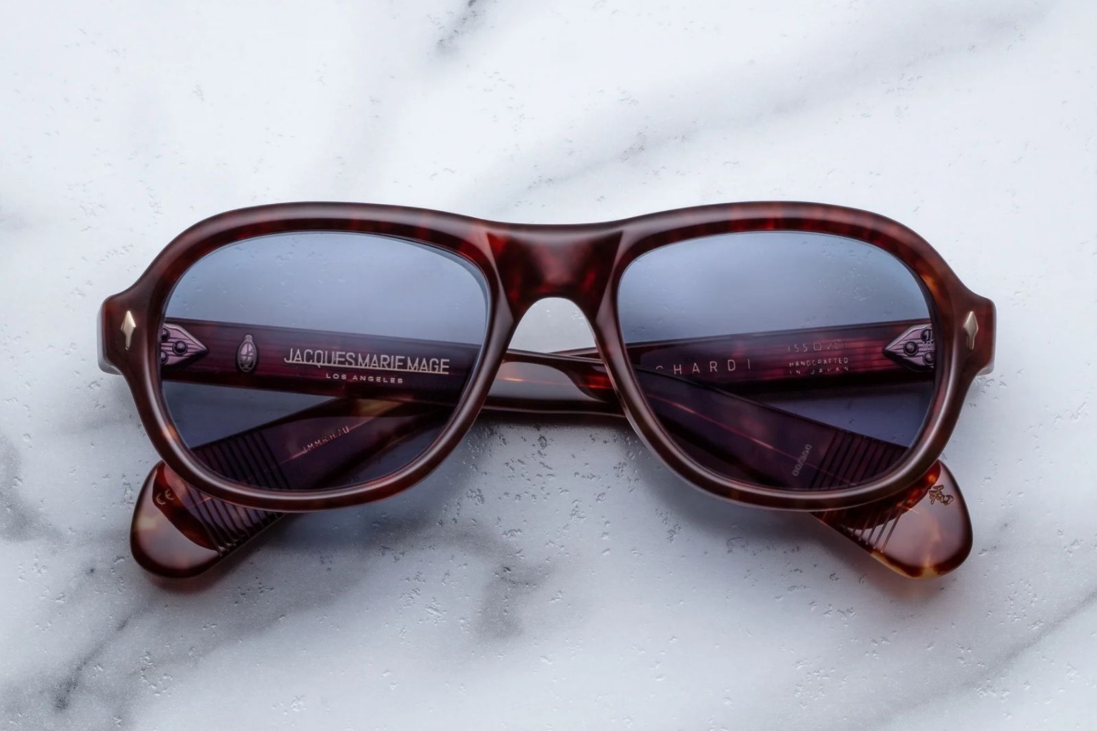 Jacques Marie Mage | Richard in Breccia Sunglasses - twelvesixtynine