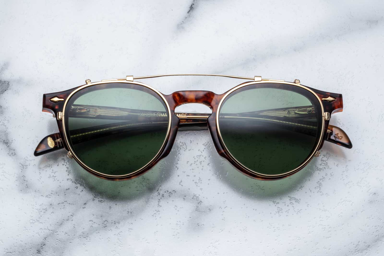 Sheridan Clip - Gold | Olive