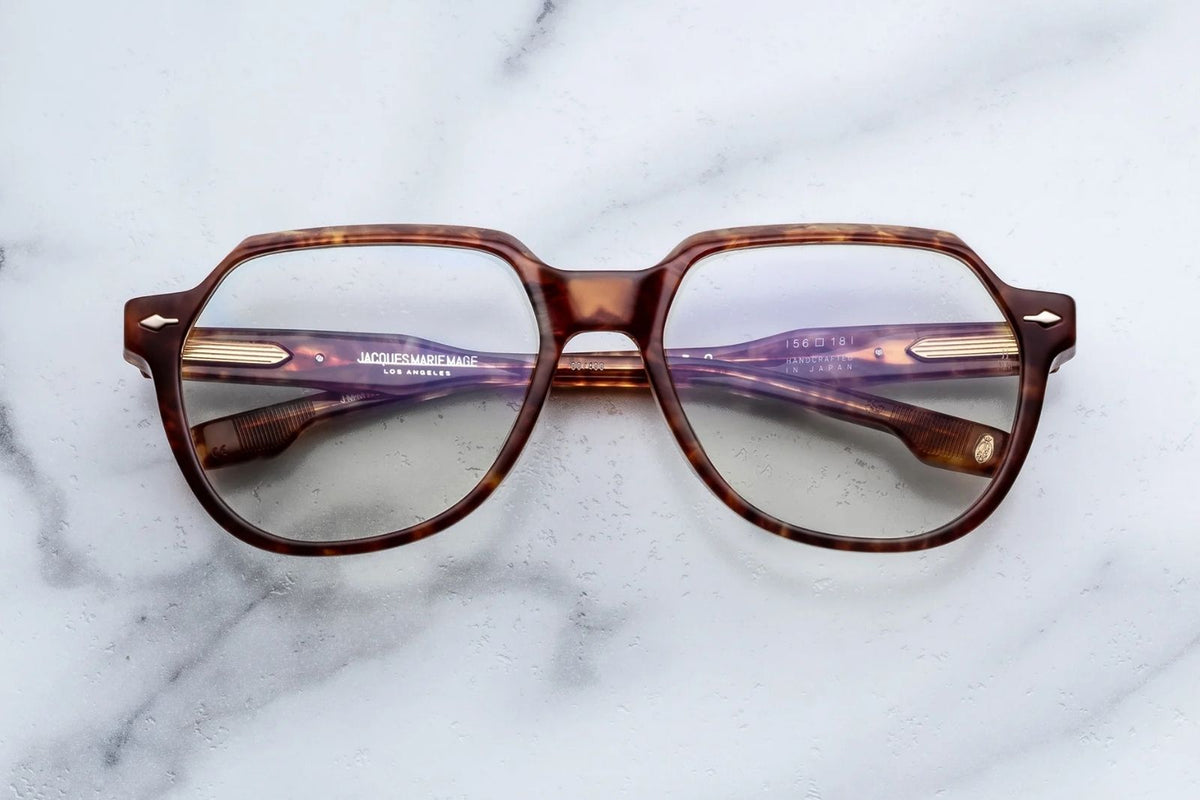 Jacques Marie Mage | Shozo in Honeycomb Eyeglasses - twelvesixtynine