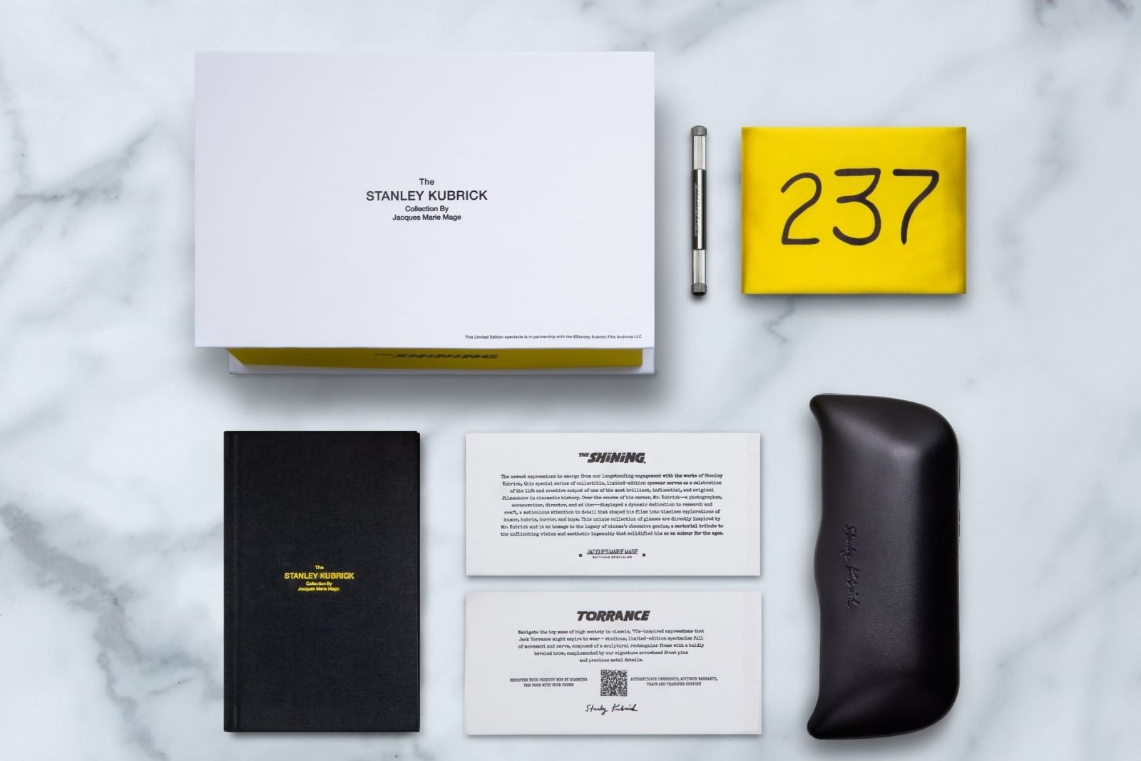 Jacques Marie Mage x Stanley Kubrick - Packaging