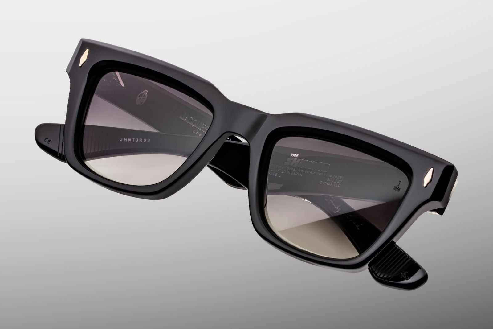 Jacques Marie Mage x Stanley Kubrick - Torrance - Black Sunglasses