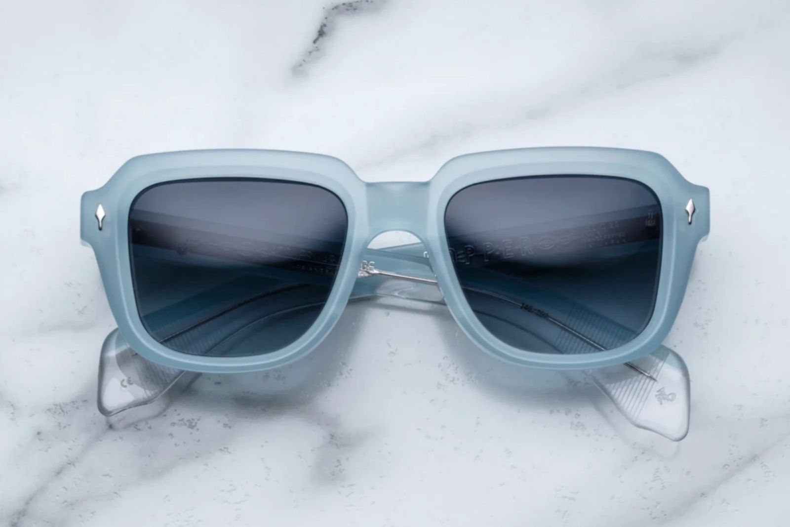 Jacques Marie Mage Taos in Artic Sunglasses twelvesixtynine