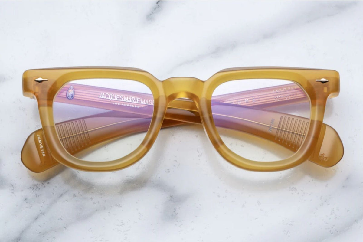 Jacques Marie Mage | Vendome in Honey Eyeglasses - twelvesixtynine