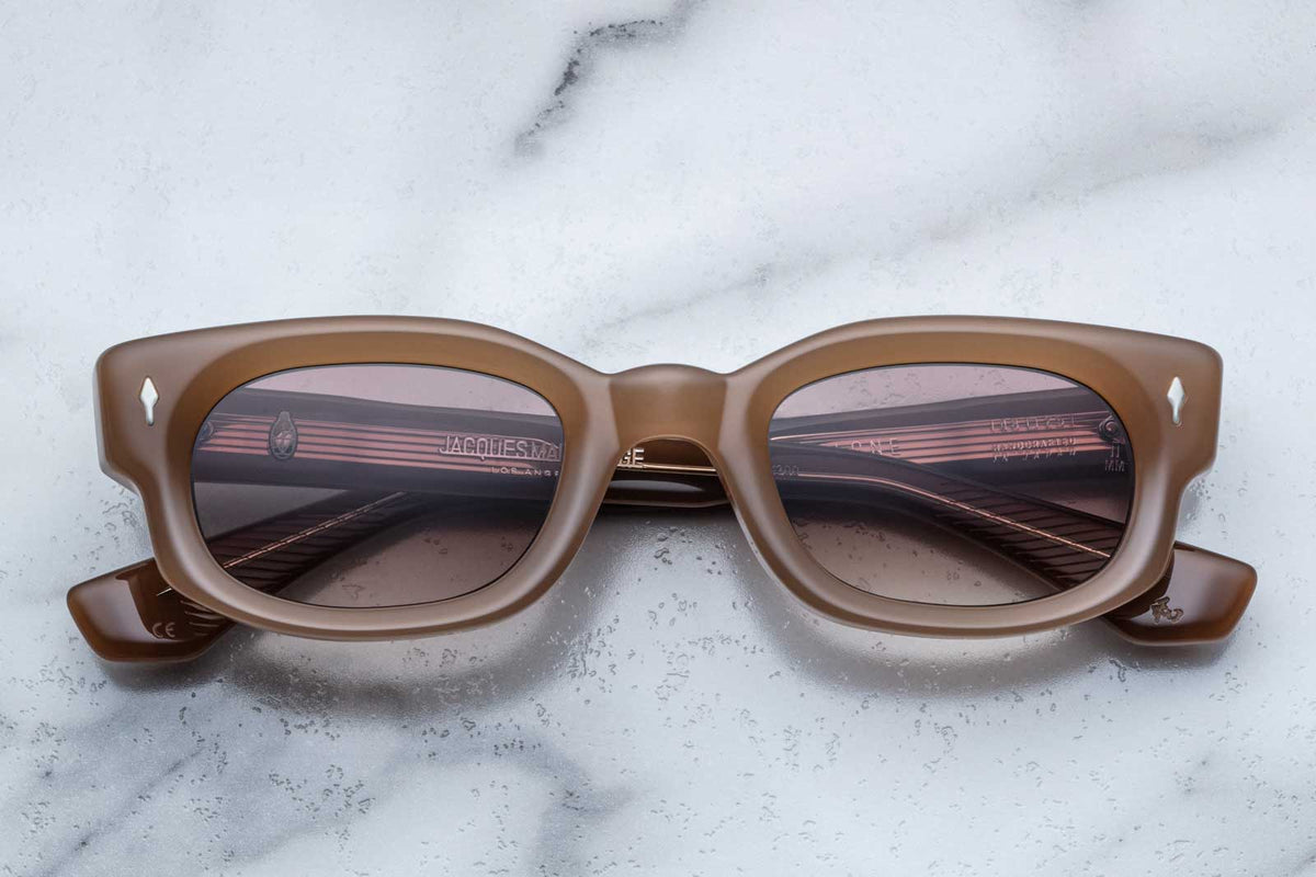 Handcrafted birch noir sunglasses Jacques Marie Mage | Whiskeyclone in Birch Sunglasses  main image 4